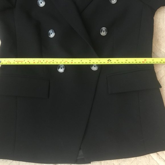 Simons - Contemporaine Balmain Style Double Breasted Blazer - Picture 12 of 16